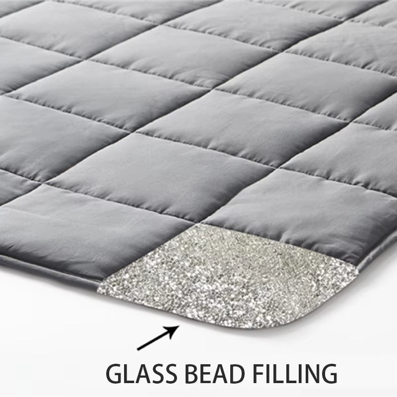 Top Quality Sensory Blanket with Glass Beads Small Weighted Blanket for Dogs Pets