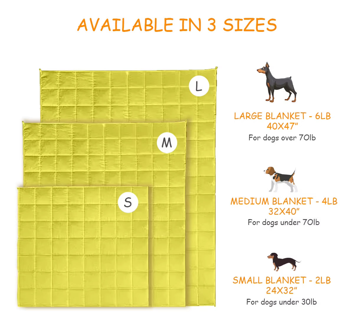 Top Quality Sensory Blanket with Glass Beads Small Weighted Blanket for Dogs Pets