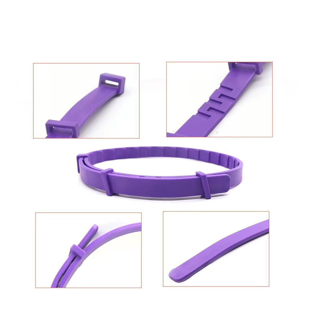 Wholesale Hot Sale Adjustable Pet Pheromone Calming Collar for Cats Dogs Solid Color OEM Label Anxiety Reduction Collar