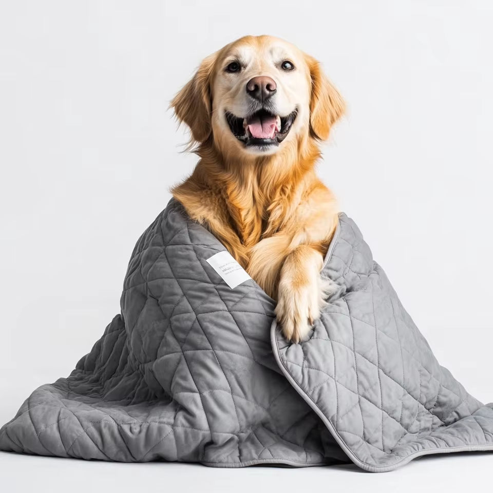 Top Quality Sensory Blanket with Glass Beads Small Weighted Blanket for Dogs Pets